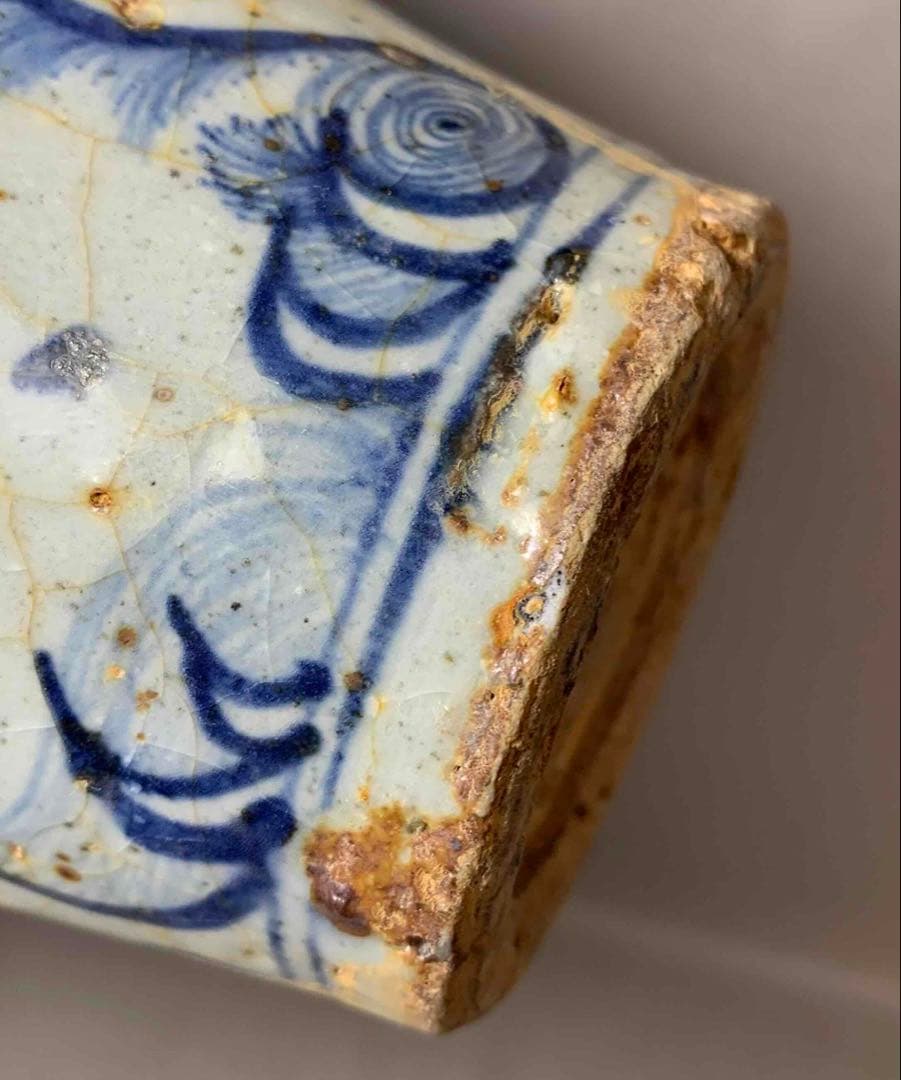 中国 染付龍絵梅瓶　f2250917