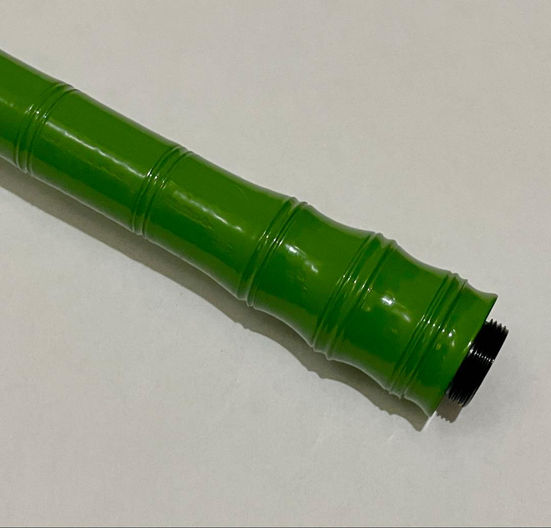 万年筆 大橋堂 植原栄一 エボナイト ペン先21K 漆 竹型