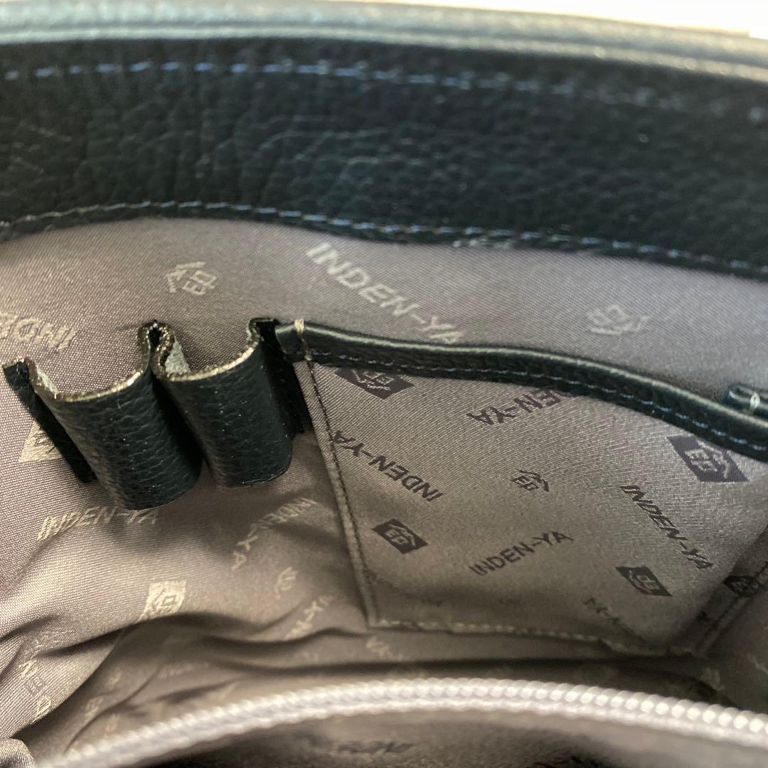 ◆未使用品◎甲州印伝 印傳屋 ショルダーバッグ 庵（いほり）