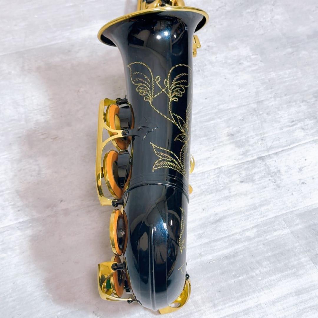 良品! アルトサックス　黒 ゴールド　管楽器　ノーブランド　ケース