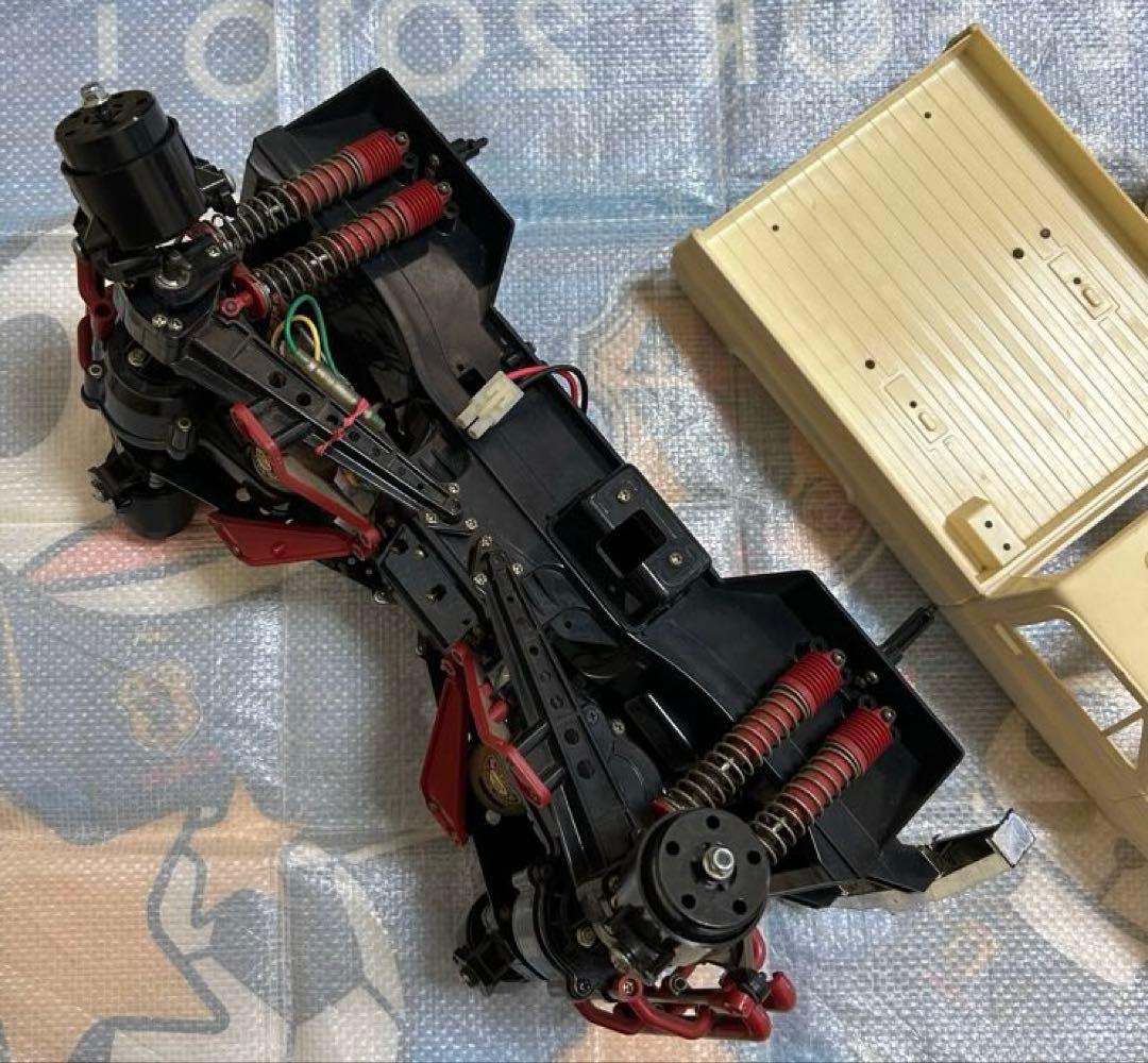 タミヤ　クラッドバスター車体とホイールのみ　ジャンク