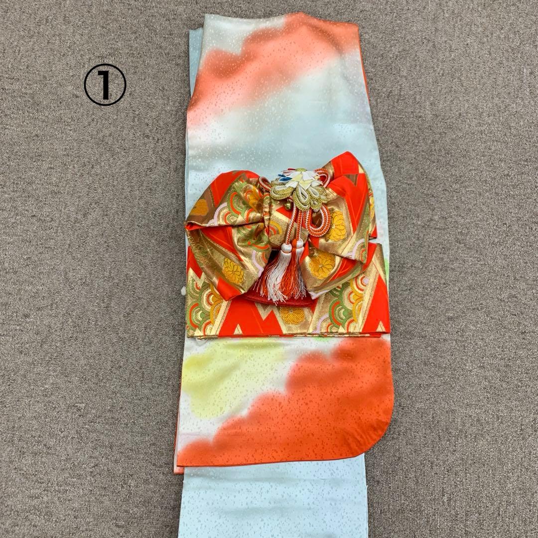 Mmmmmmm505ag65着物帯&511ag26着物のみ◎七五三 女児◎