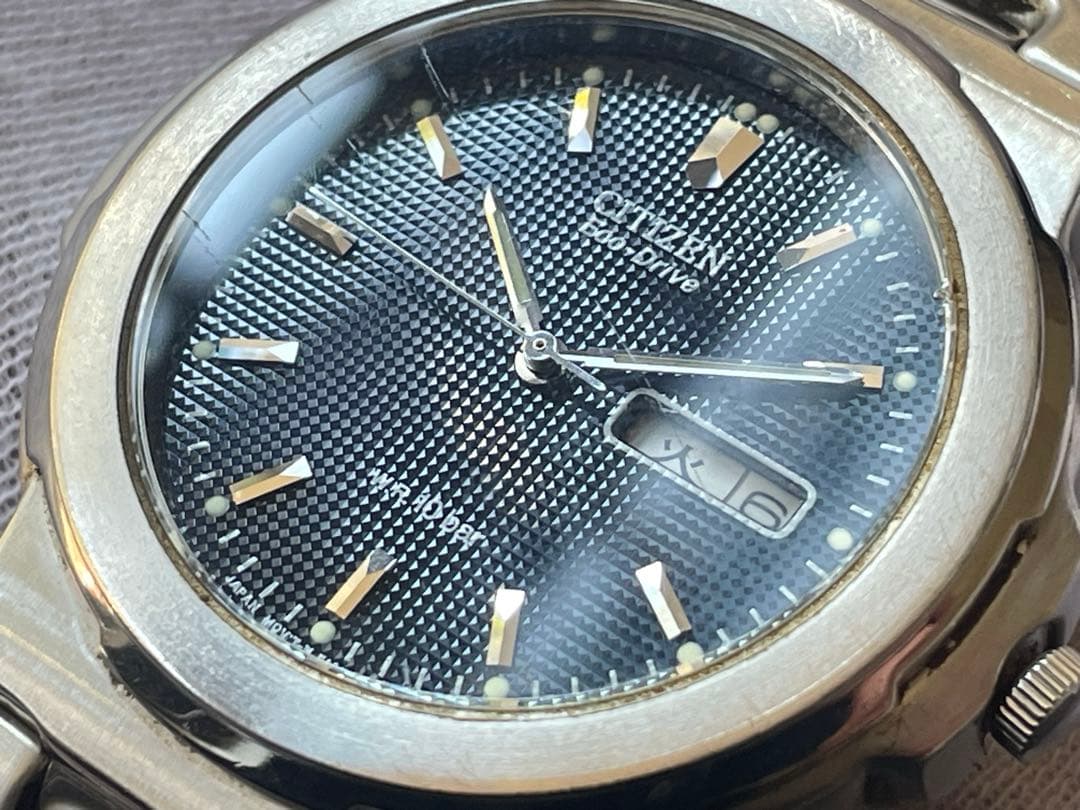 CITIZEN ECO-DRIVE E100-K17837 メンズクォーツ