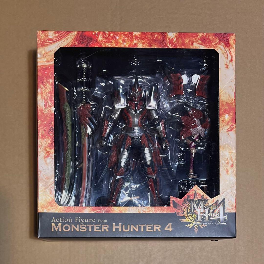 未開封】 モンスターハンター4 レウスシリーズ装備ハンター 剣士