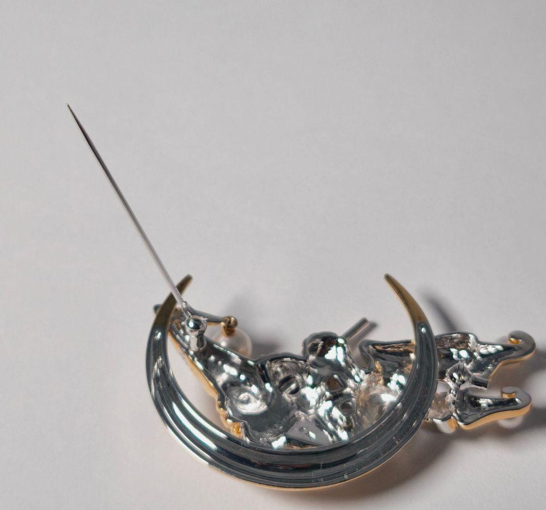 美品 最高級!!】ミキモト ブローチ パール ピエロ フォーマル 皇室御用達