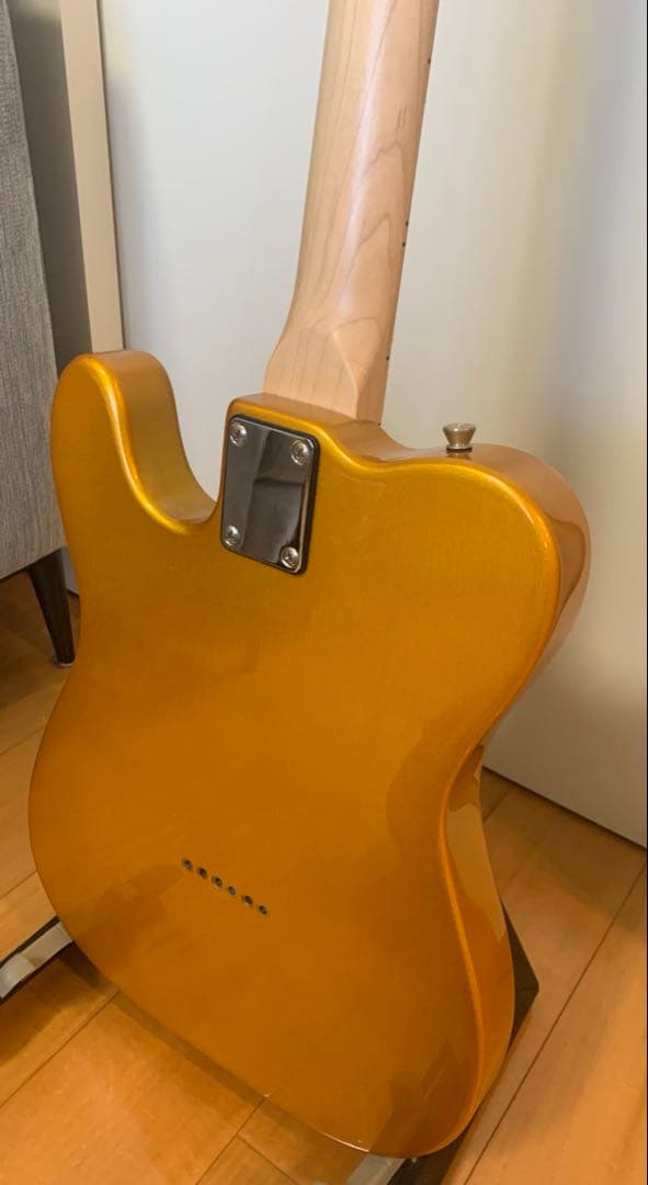 プレイテック PlayTech テレキャスター　綺麗なゴールド