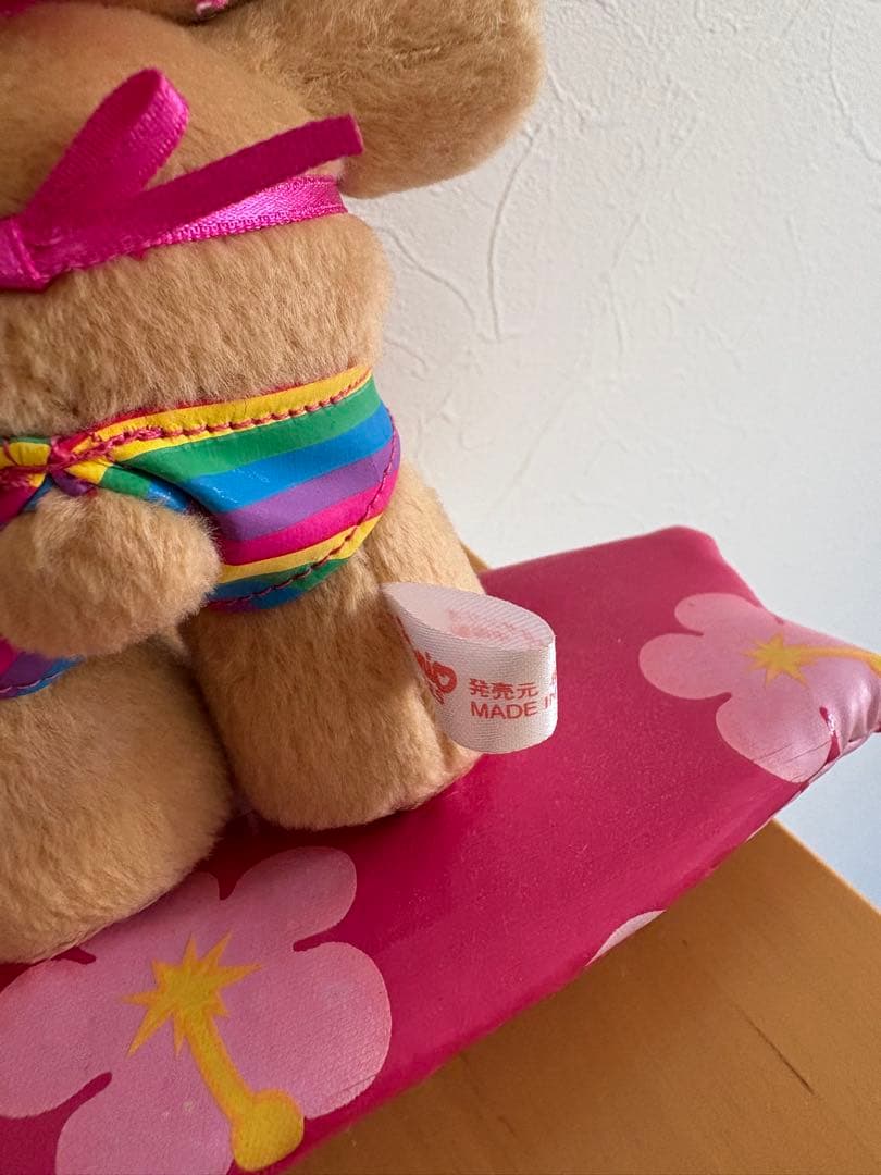 レア！2001ハローキティ日焼けキティ サーフィン ぬいぐるみ 平成レトロ