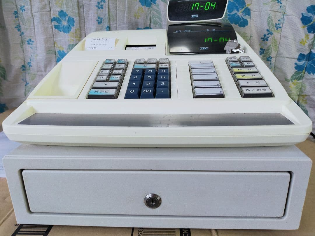 TEC レジスター MA-500中古品 軽減税率対応 ホワイト n6799 東芝テック