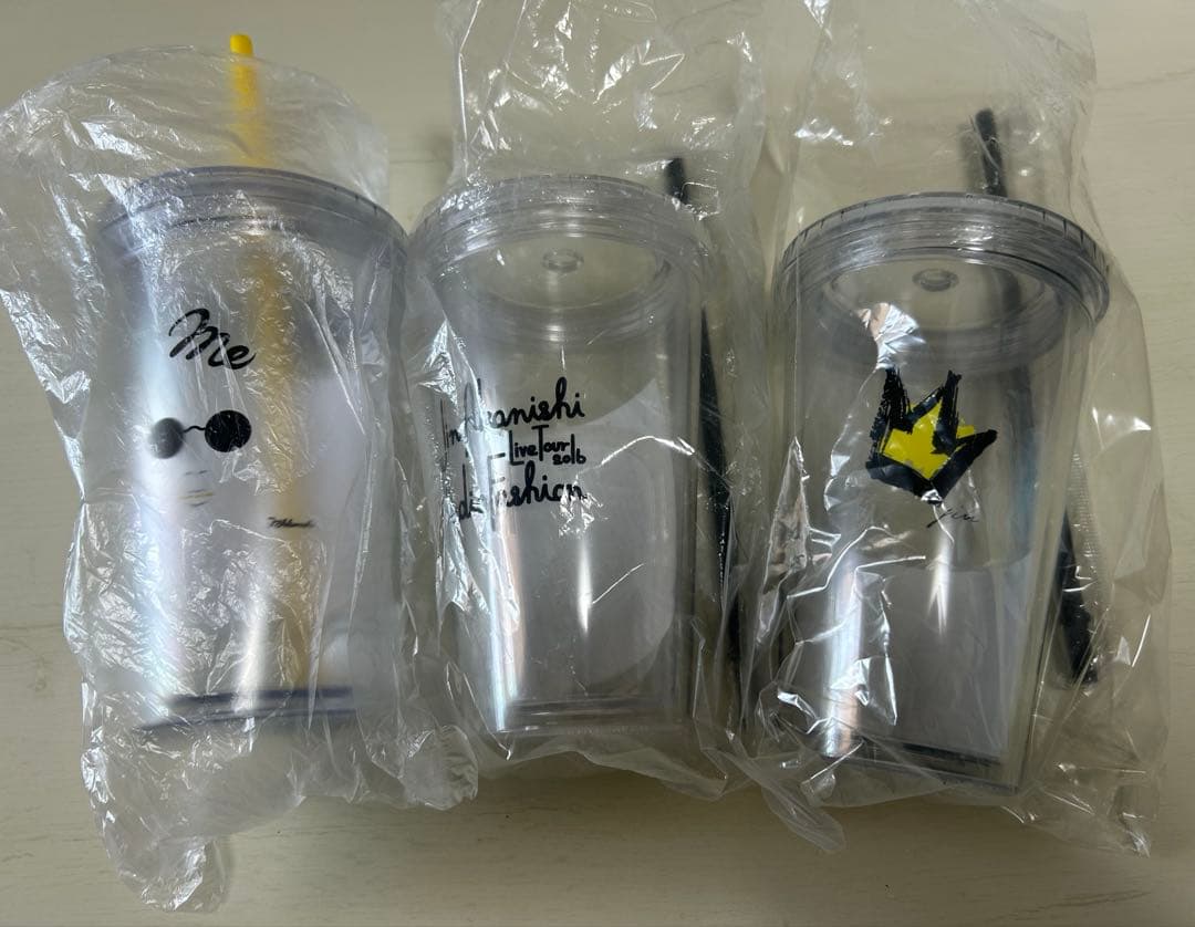 赤西仁　タンブラー3個セット