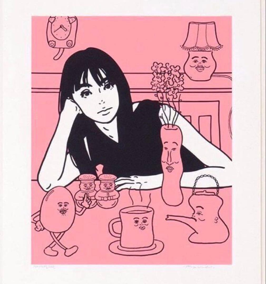 kyne シルクスクリーン Silk Screen Untitled 2023 - メルカリ