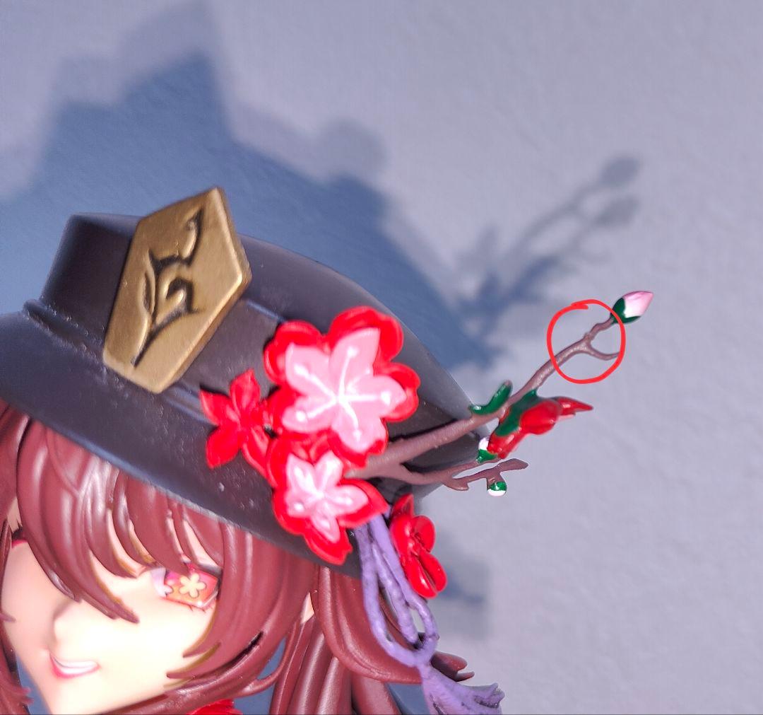 ニ*シ様 原神 胡桃 1/6 スタチュー B版 フィギュア（頭はA版）