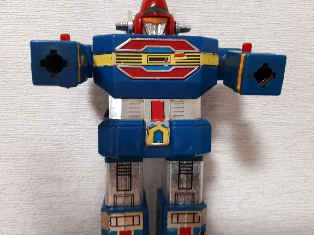 ダイナマン　ダイナロボ　昭和レトロ　ロボット　玩具　当時物　ポピー