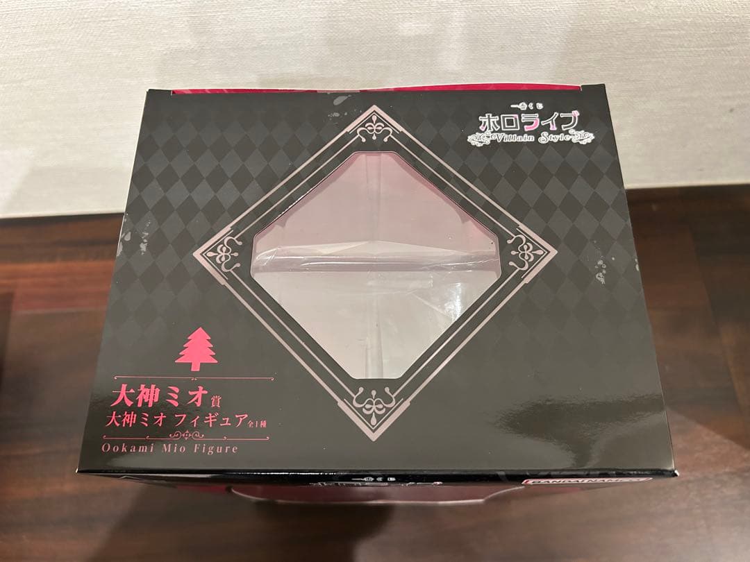 未開封　大神ミオ　フィギュア　一番くじ　ホロライブ　箱にやや傷有り