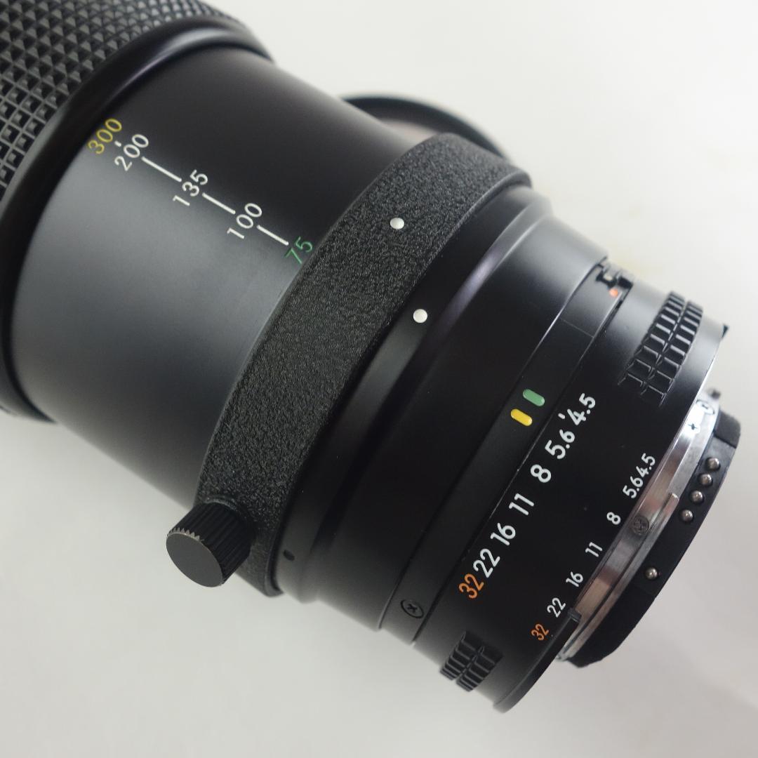 Nikon AF NIKKOR 75-300mm F4.5-5.6 三脚座美品
