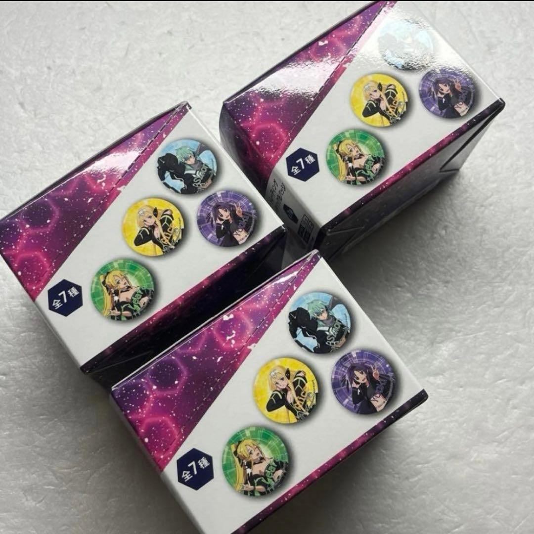 SAO 限定 トレーディングメタリック缶バッジ3BOXセット