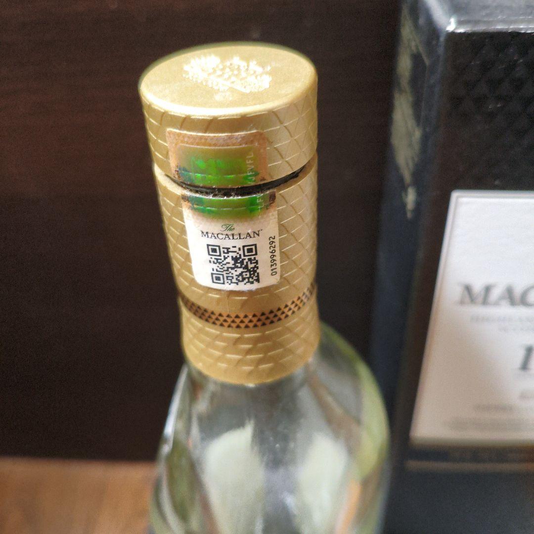 マッカラン12年 化粧箱付 未洗浄空き瓶・空きボトル - メルカリ