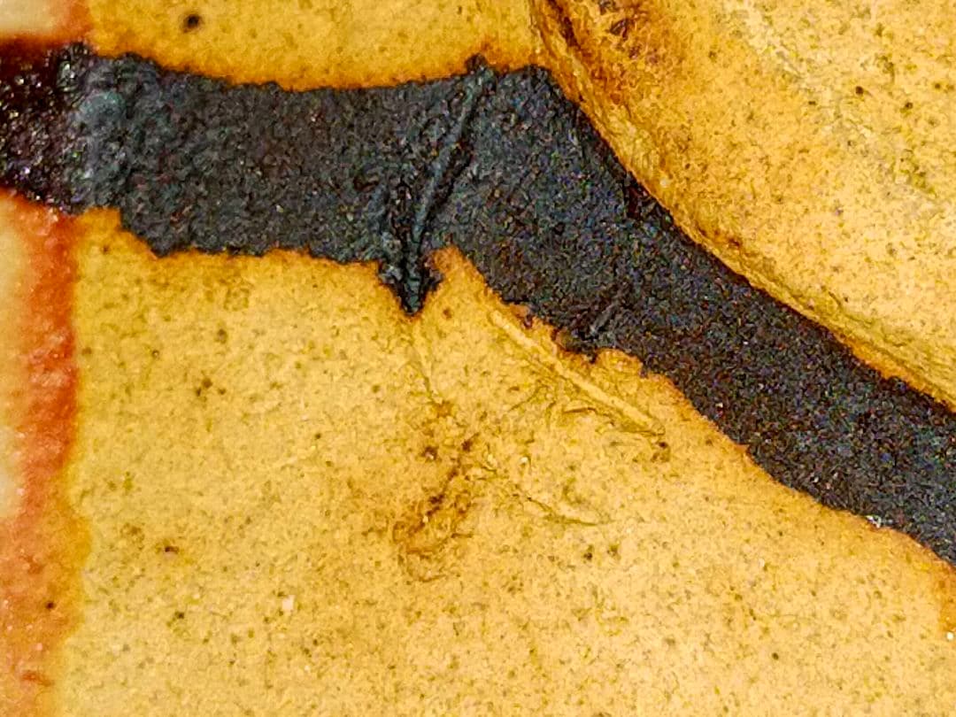 ♥美濃焼♥　鼠志野　志野　茶碗　在銘　茶道具　骨董　古玩　アンティーク