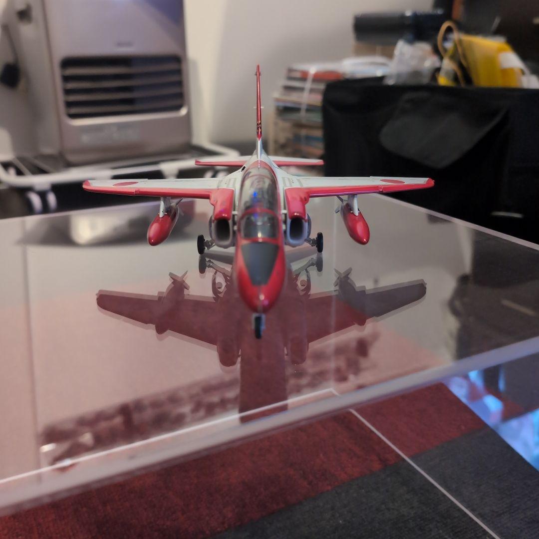 完成品 1/48 航空自衛隊 T-4 レッドドルフィン 全長30cm