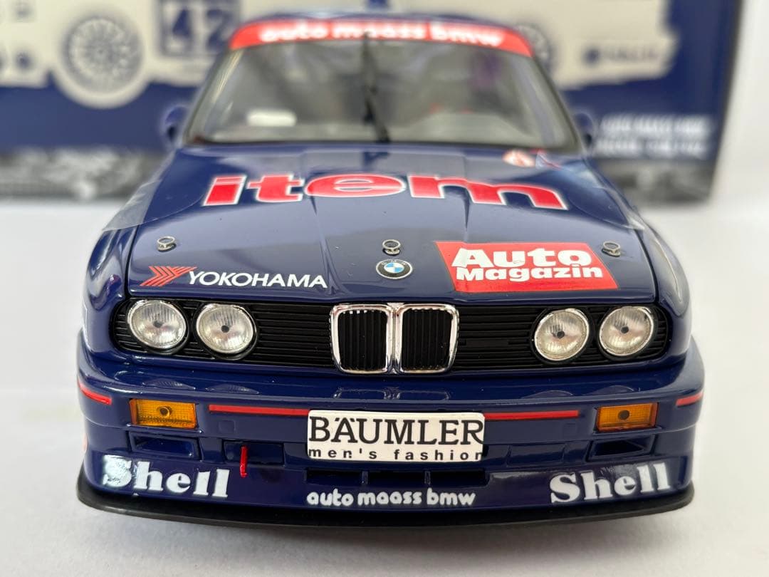 BMW M3 E30 DTM 1992 Auto Maass ミニカー PMA