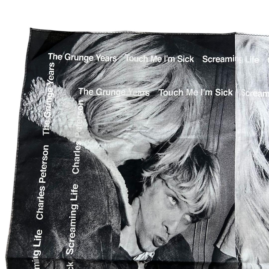 未使用品級タカヒロミヤシタ グラフィックバンダナ カートコバーン コートニーラブ