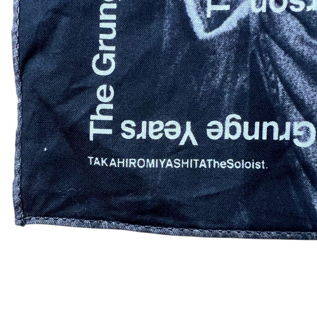 未使用品級タカヒロミヤシタ グラフィックバンダナ カートコバーン コートニーラブ