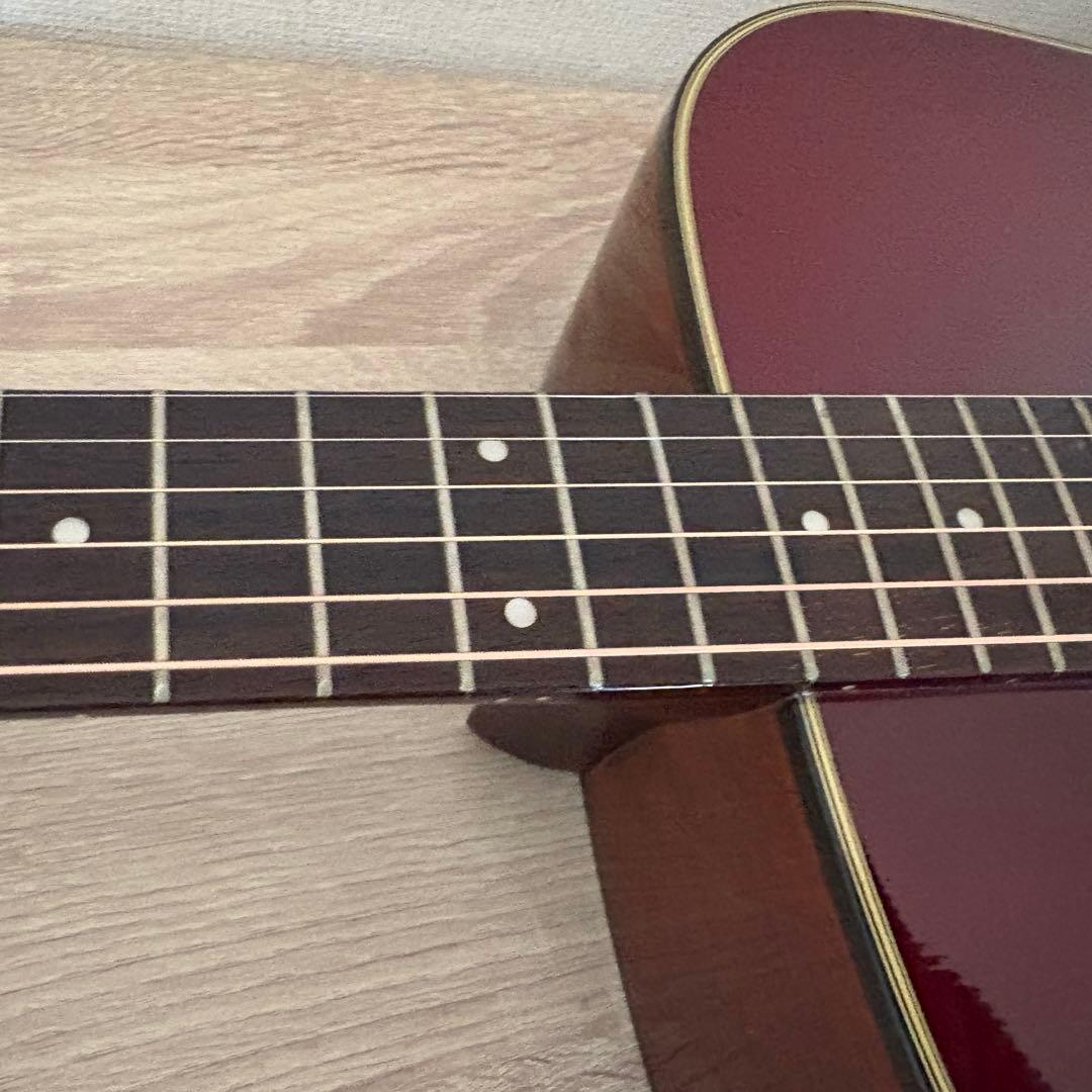 Yamaki YW-35 アコースティックギター 白濁あるも音は健在 キズ少ない