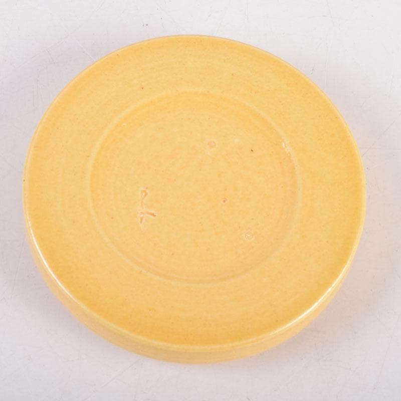 茶道具　日吉窯　加藤丈佳造　北斗七星鳥文　香合　共布共箱　V　8456