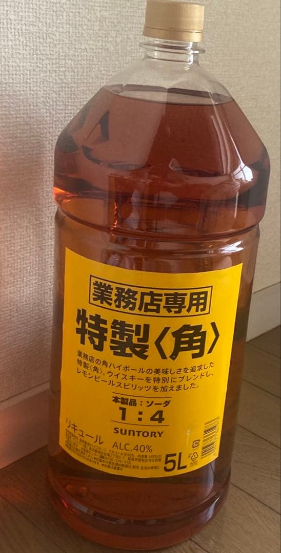 サントリー 特製ウイスキー 5L アルコール40% - メルカリ