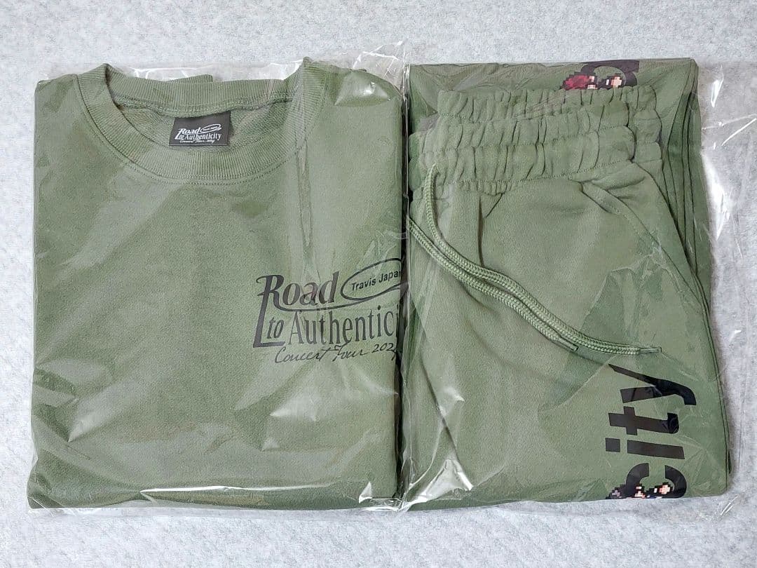 トラビスジャパン 地図デザイン スウェットセット