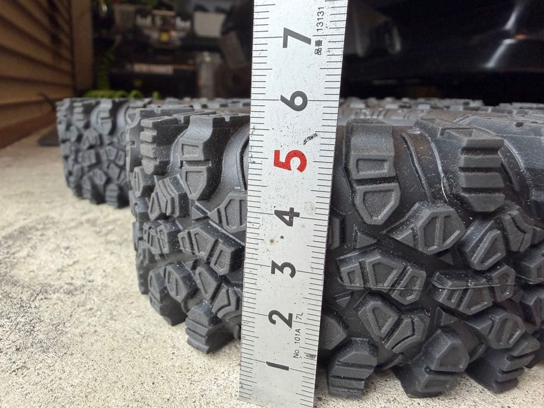 アルミホイール　タイヤ 2.2 ビードロック　trx4 トラクサス　クローラー