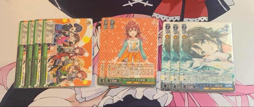 ヴァイスシュバルツ　シャニマス　デッキ　パーツ