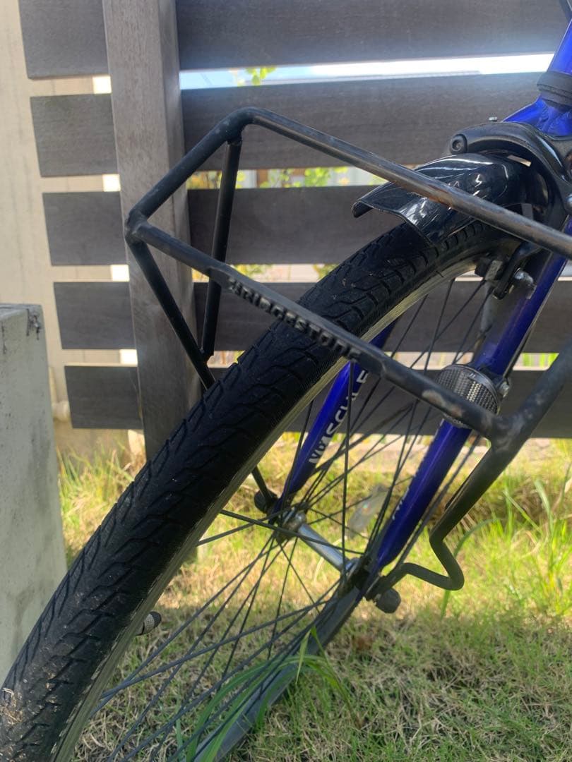 【大分県内配達or引取り限定】 ブリヂストン　シュライン　24インチ　青