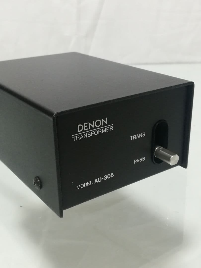 デノン 昇圧トランス AU-305 機能良好 DL-103など用 デノン AU-305