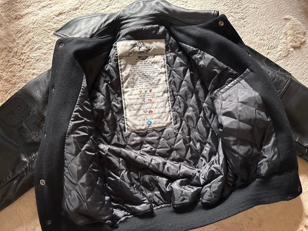 米米CLUB 8周年記念ジャンパー革☆石井竜也ブルゾンスタジャン