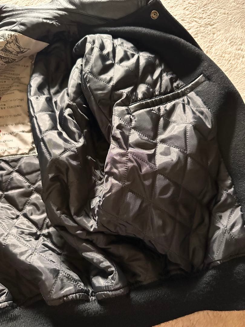 米米CLUB 8周年記念ジャンパー革☆石井竜也ブルゾンスタジャン