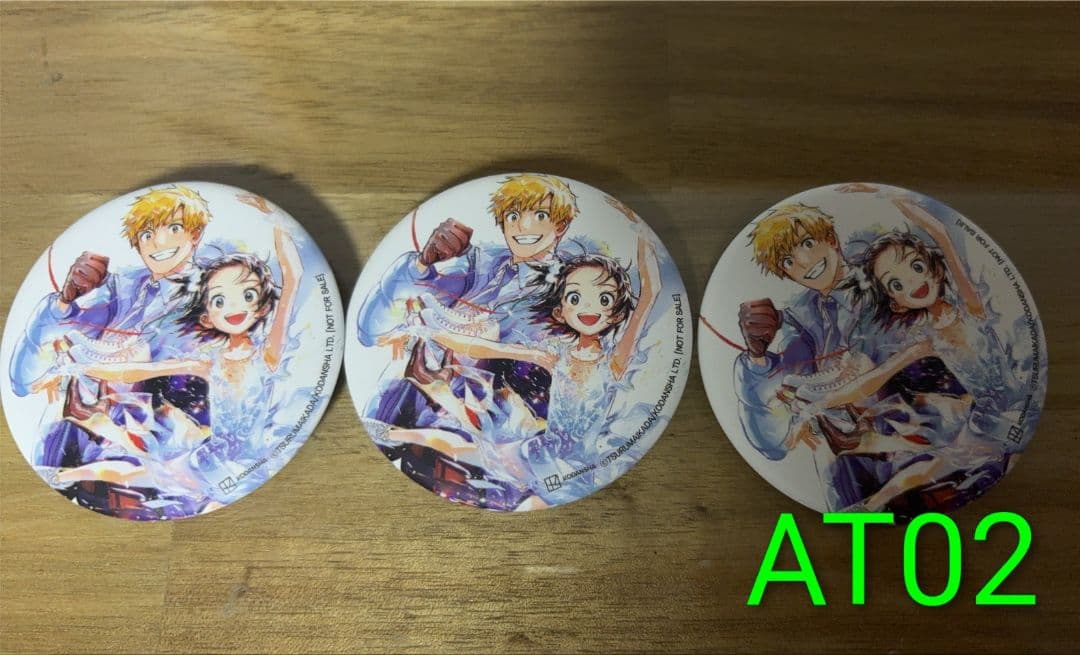 AGF 2025 韓国 会場限定 購入特典 缶バッジ メダリスト 3個セット