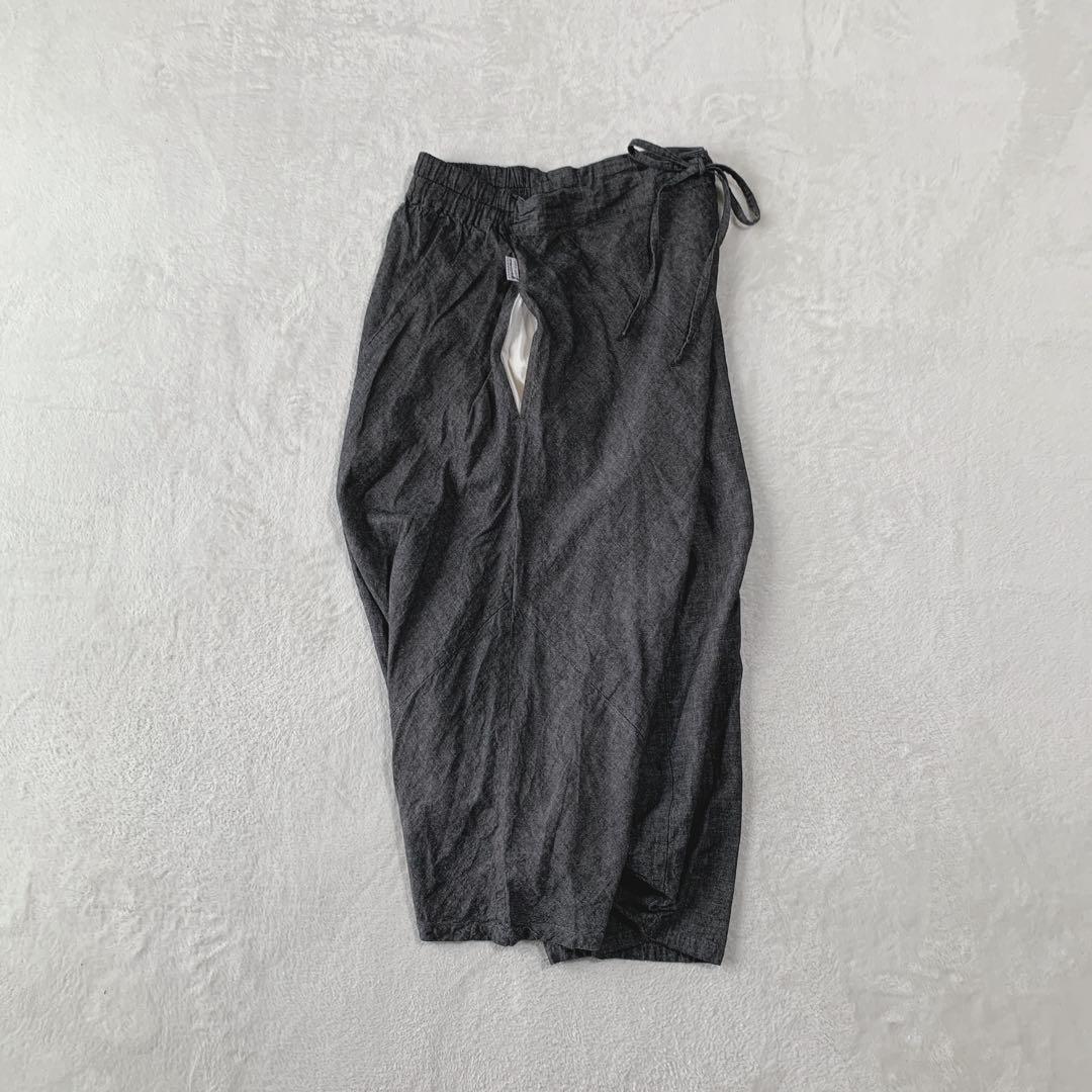 人気 SOU SOU ソウソウ 伊勢木綿 麻 富士 サルエル パンツ 日本製