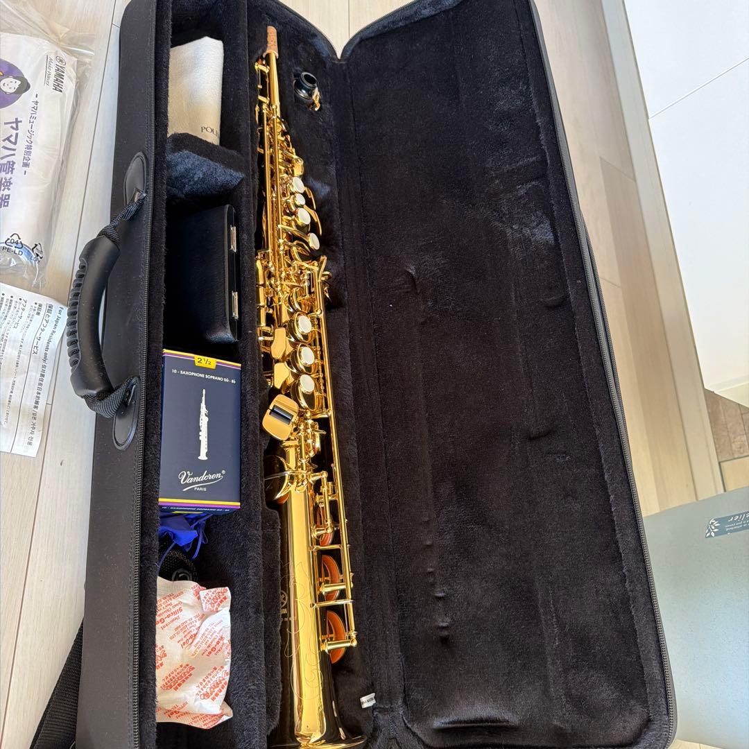 【美品】YAMAHA ソプラノサックス YSS-475II
