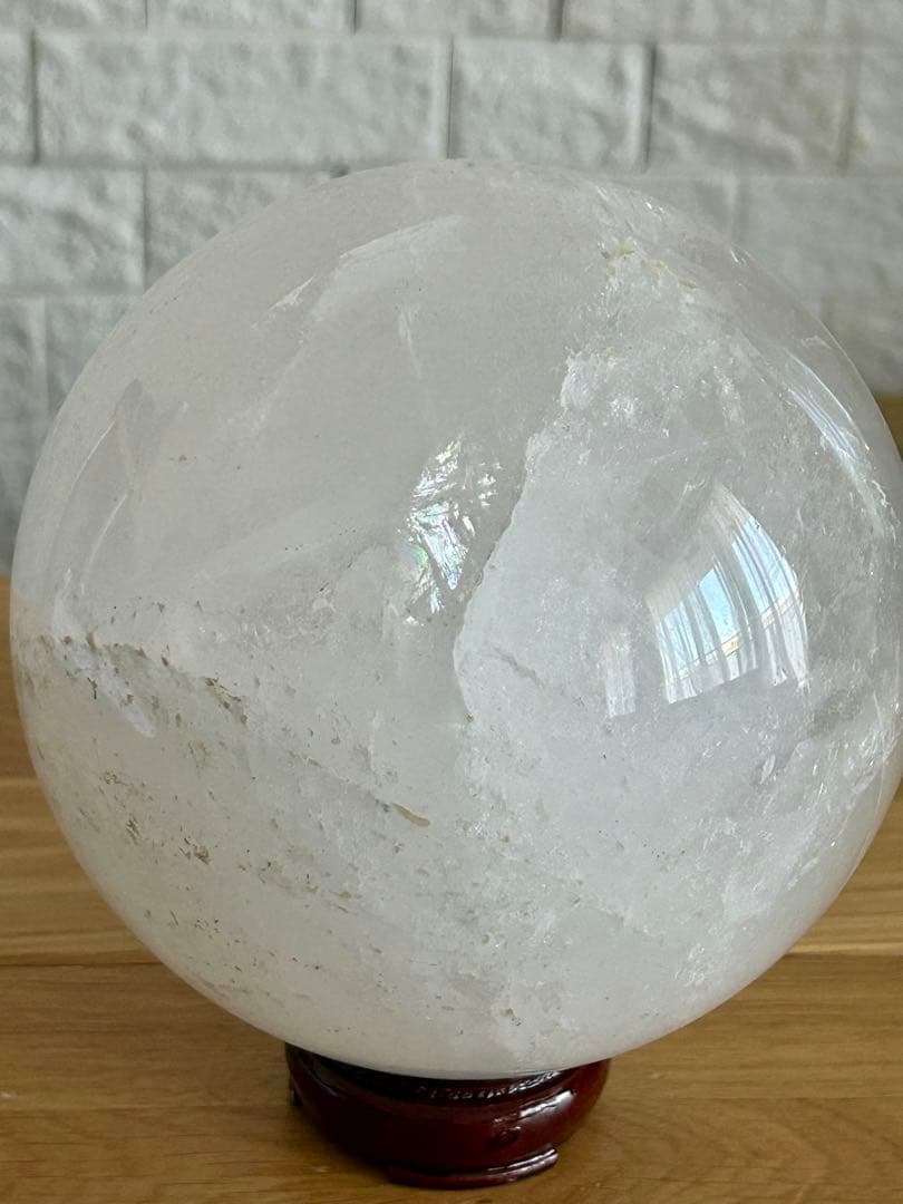 かおりちゃん【超希少✨】ライトニング水晶 3.6kg 大玉