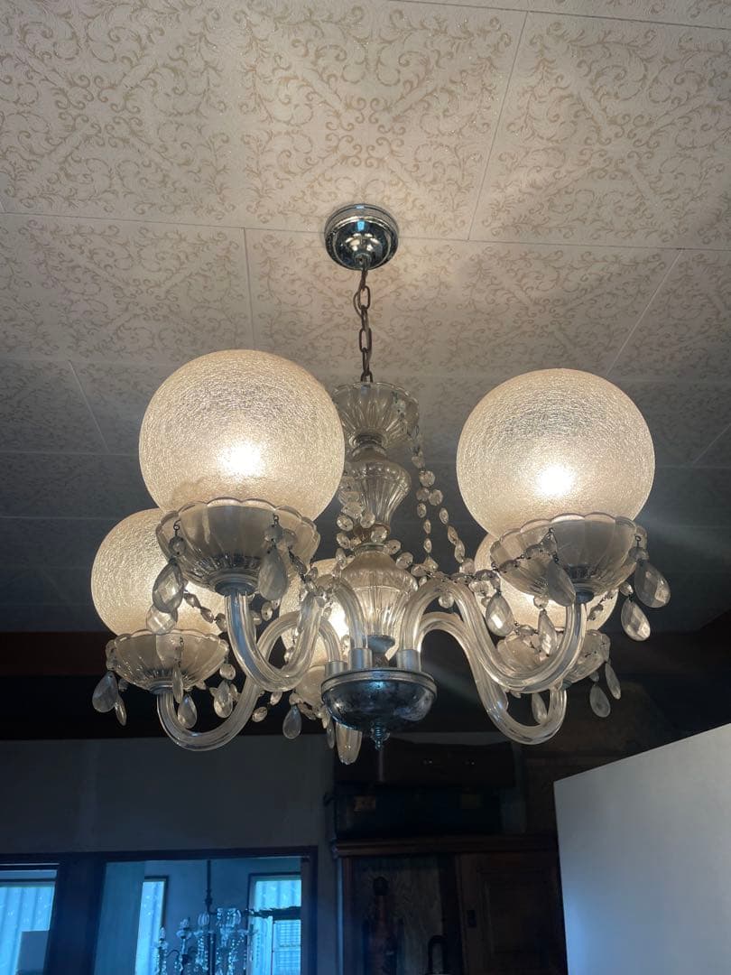 シャンデリア ヴィンテージ品 おまけ付き シャンデリア ヴィンテージ品