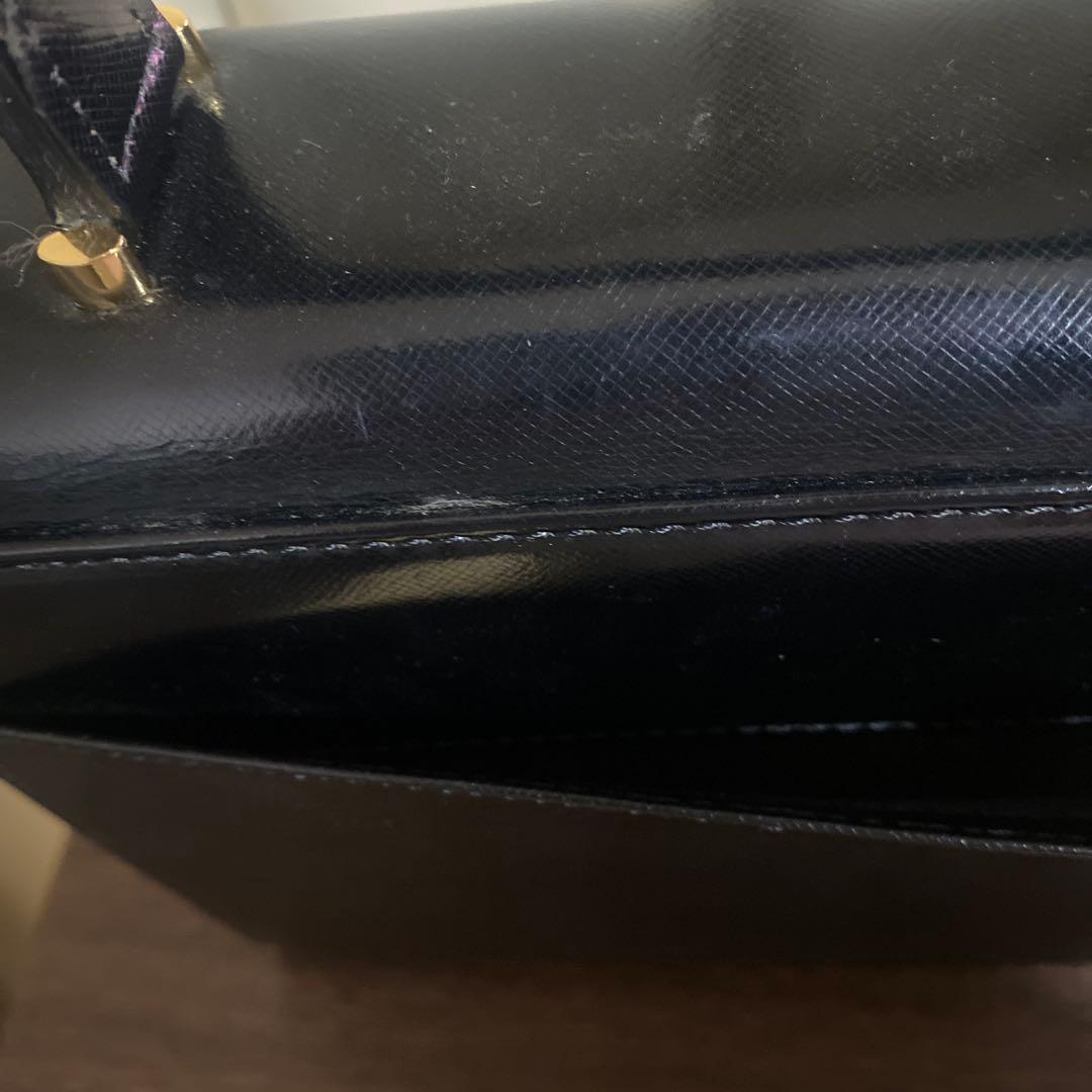 【送料無料】ヴェルサーチ ハンドバッグ フォーマル メデューサ レザー ブラック