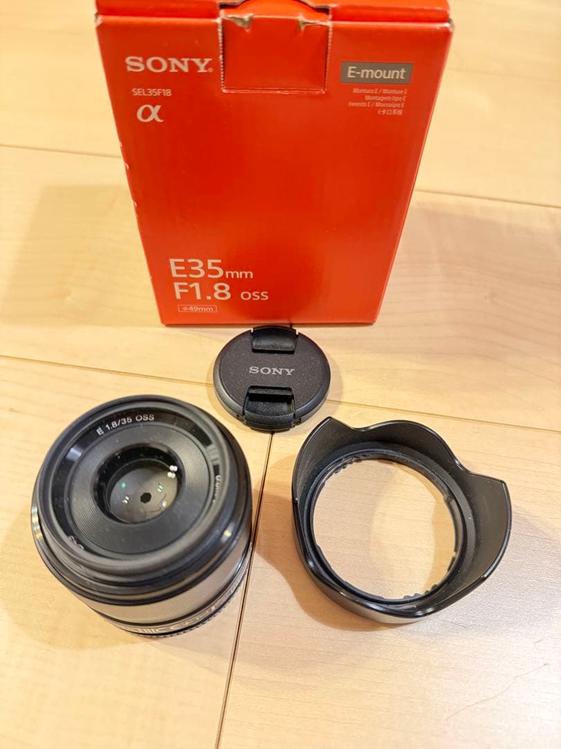 SONY E SEL35F18 35mm F1.8 OSS レンズ Sony E 35mm f/1.8 OSS Lens for Sony E SEL35F18 - Adorama