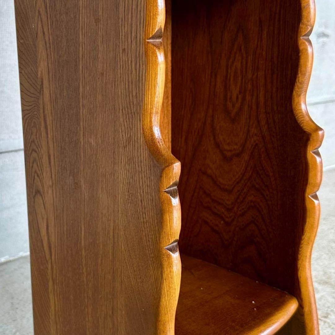 ☆70s☆ KarImoku カリモク電話台 サイドテーブル 花台 レトロ家具