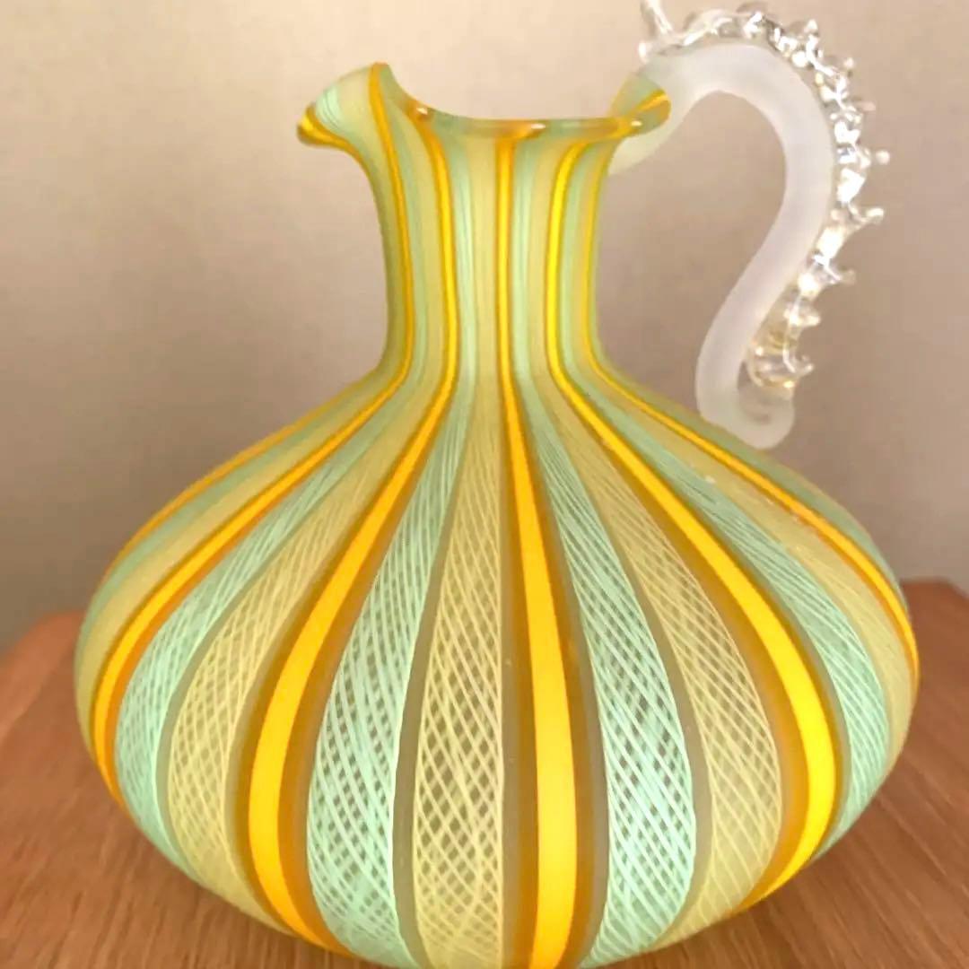 文化勲章受賞作家藤田喬平の手吹ヴェニス FUJITA kyohei