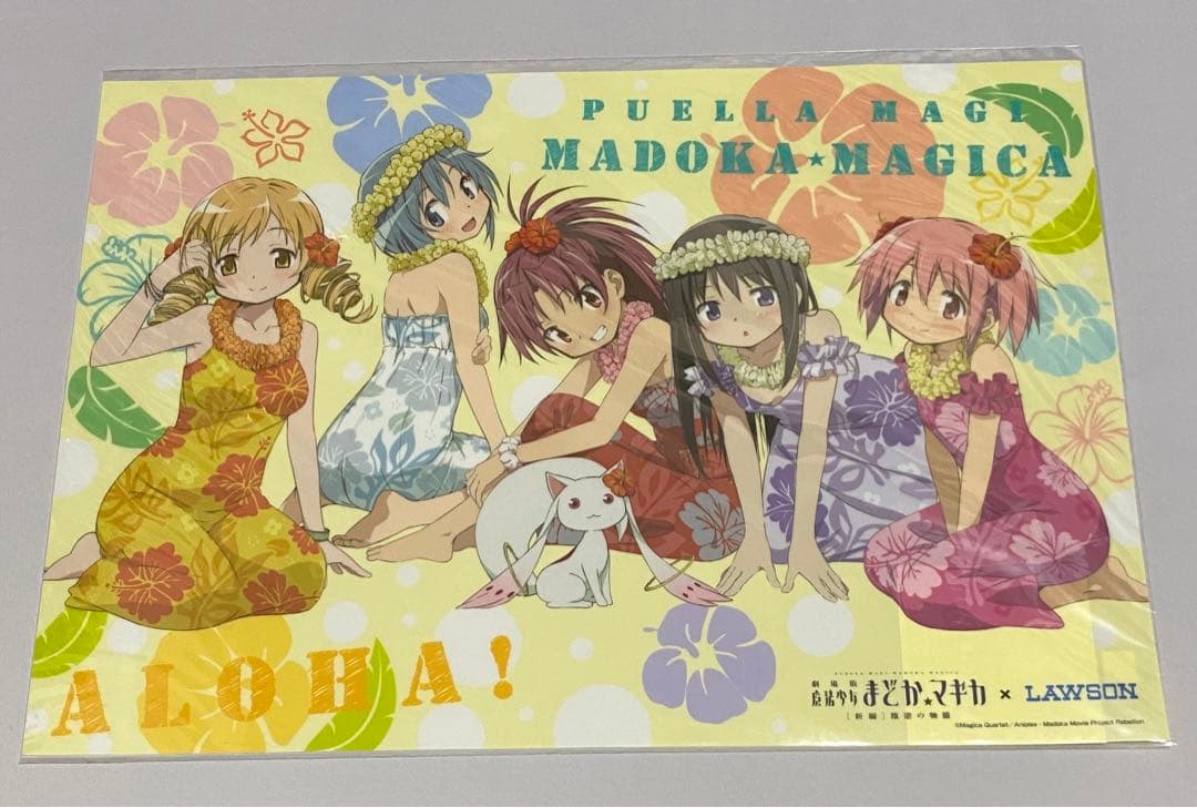 まどマギ クリアポスター ローソン限定 コミケ さっぽろ雪まつり 叛逆の物語