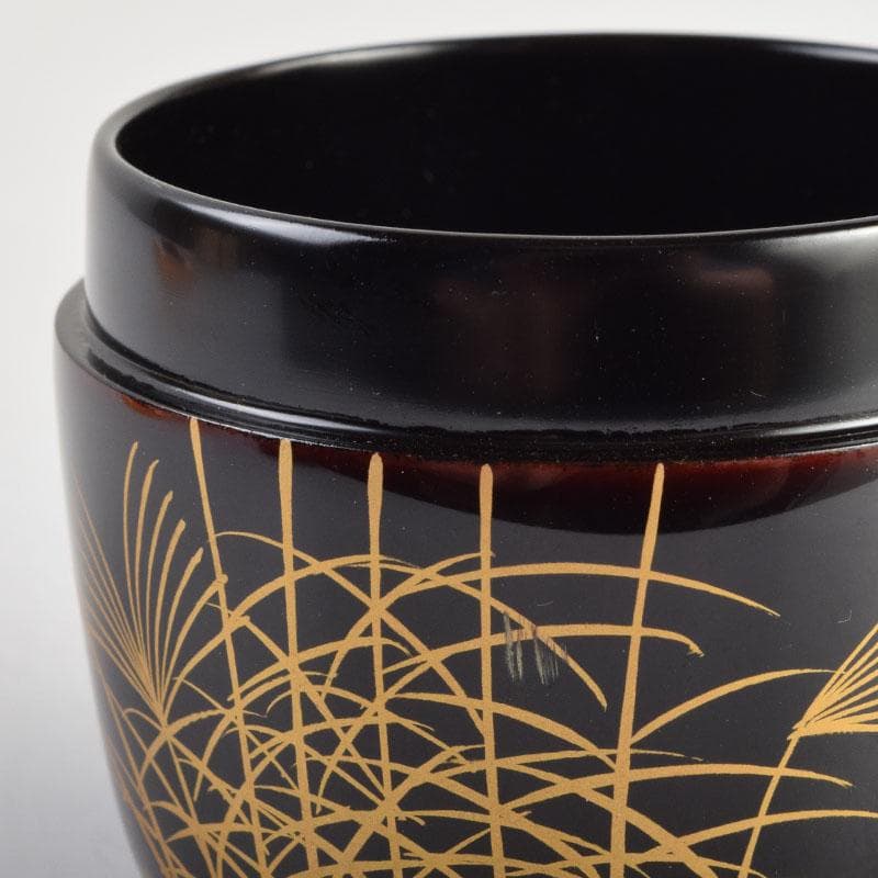 茶道具 加藤一衛造 秋月蒔絵 棗 共箱 V 8849 - メルカリ