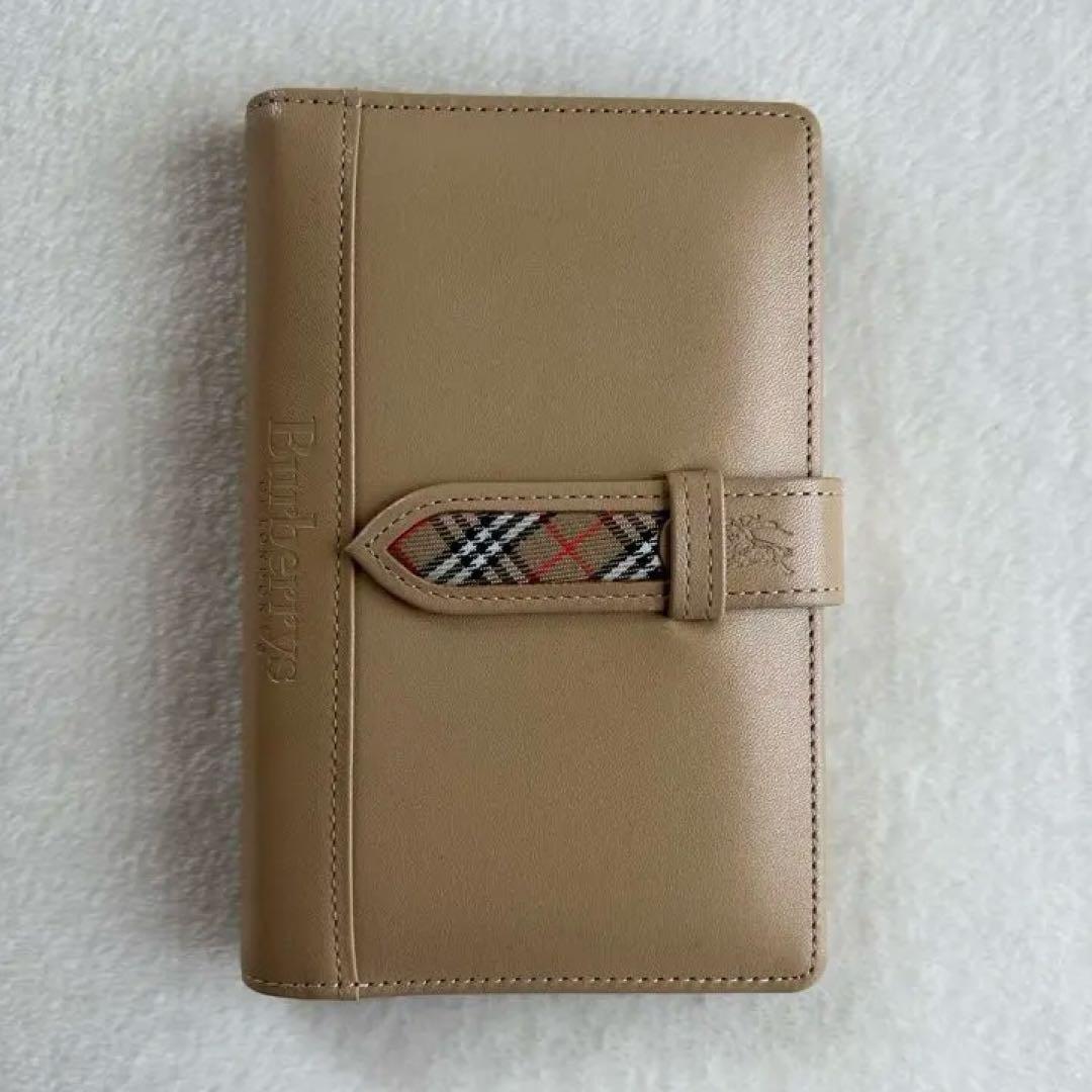 Burberry バーバリー システム手帳 スケジュール帳 手帳カバー - メルカリ