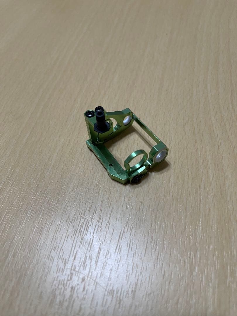 ミニッツ MM2 アルミモーターマウント グリーン