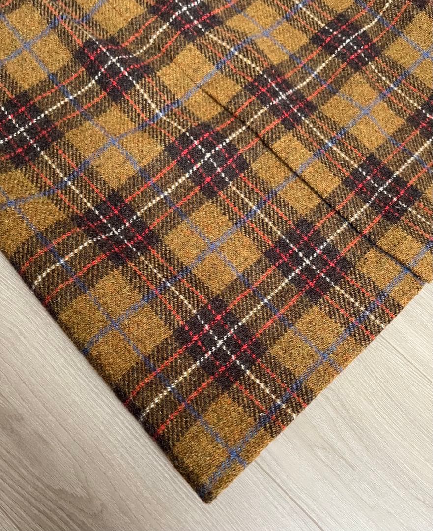 【新品】ハリスツイード　ブラウン タイトスカート 38 マッキントッシュ