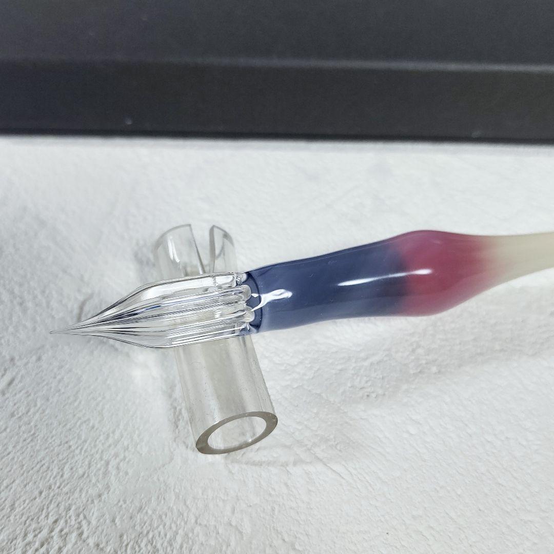 ガラス工房aun ガラスペン 夕焼け